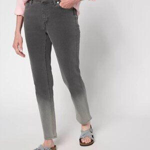 Stella McCartney Skinny Jeans | Ombré Medium Blue Wash, 100% Cotton 26